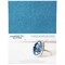 Harmony Diamond Chic Glitter Cardstock 8.5"X11" 20/Pkg-Turquoise